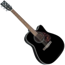 Yamaha FX370C BL  - Forma do corpo: Traditional Western com Cutaway, Tampo em Spruce, Fundo e laterais em Locally Sourced Tonewood, Braço em Locally Sourced Tonewood, Escala em Rosewood, Raio do braço: 400mm (15.75), 