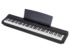 Yamaha  P-125A BK - Teclado Graded Hammer Standard (GHS) com 88 teclas ponderadas, Mecanismo de Som CF Puro, 24 sons, máx. polifonia: 192 vozes, Função dupla, dividida e dupla, Gravação de duas faixas (uma música), ...