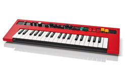 Yamaha Reface YC  - 37 teclas num teclado HQ Mini com Initial Touch, Motor AWM (Organ Flutes), Polifonia de 128 vozes, 6 sons de orgão, Efeitos: Rotary Speaker (Leslie) , Distortion e Reverb, 2 Saídas de Linha (6.3 mm...