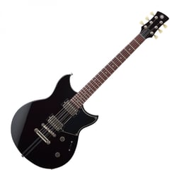 Yamaha Revstar RSE20 Black - Construção Braço/Corpo: De encaixe, Tamanho da escala: 628.6 mm (24-3/4”), Material do corpo: Mogno com câmaras ocas, Materiais do braço: Mogno de 3 partes, Materiais da Escala: Jacarandá, Fret wir...