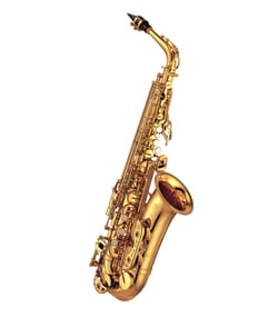 Yamaha YAS-62 04  B-Stock - Sax alto (Eb) laqueado dourado, Novo tudel 62, Chave de Fá# agudo, Mecanismo de F frontal, Ligação Si-Dó# melhorada, Recurso de F# agudo, 