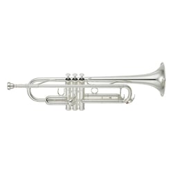 Yamaha YTR4335GSII  - Inclui o bocal, bocal tampa & estojo, Ajuste desliza ajuda para produzir cores mais Tonal., Sino de bronze ouro promove boa técnica & resistência., Pistão novo, Caps & botões ajudam a prolongar a v...