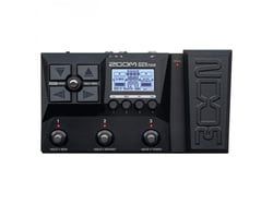 Zoom  G2X FOUR Guitar Multi-Effect - Modelos de 22 amplificadores/gabinete com tecnologia IR multicamada recém-desenvolvida, 79 efeitos de guitarra, incluindo modelagem de pedal boutique, Pedal de expressão para controlar volume, wah-...