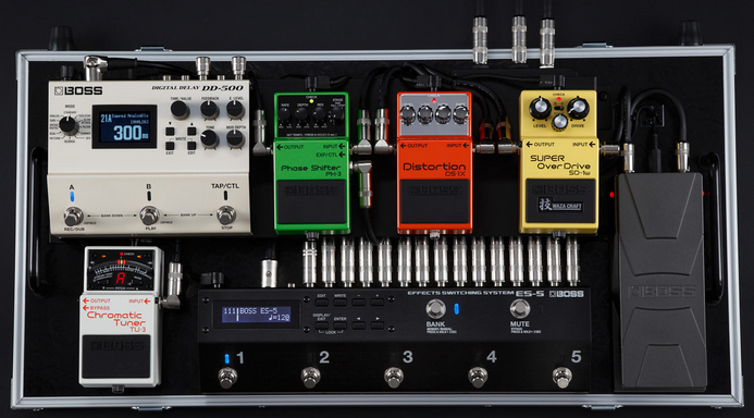 BOSS ES-5 Comutador Multi-Efeitos para Guitarra Elétrica e Baixo