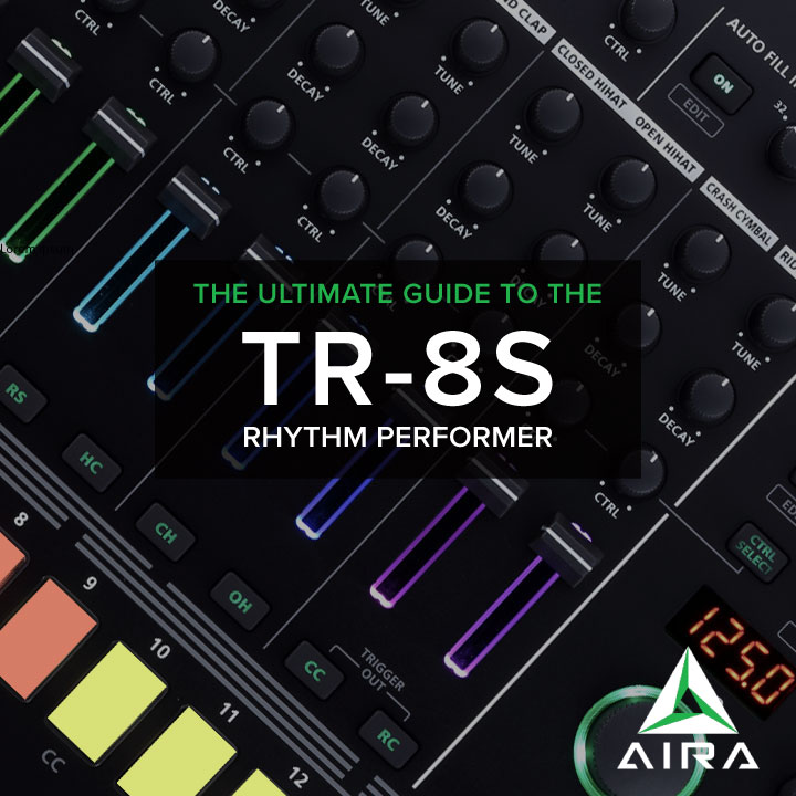 Roland TR-8S Caixa de Ritmos para Música Eletrónica com USB e SDHC