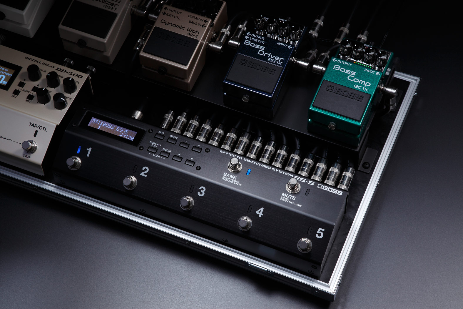 BOSS ES-5 Comutador Multi-Efeitos para Guitarra Elétrica e Baixo