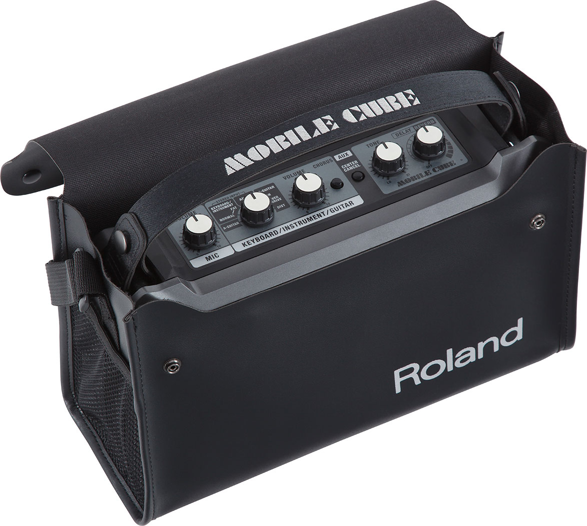 Roland MOBILE CUBE Coluna Amplificada Stereo a Pilhas