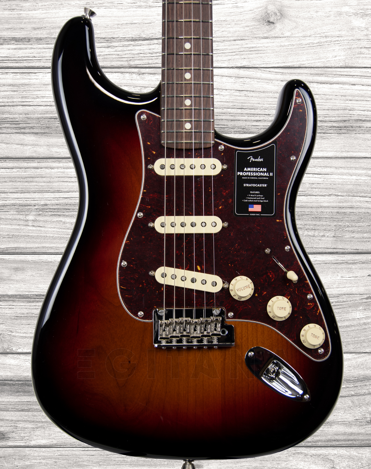 Fender American Professional II Stratocaster RW 3Color Sunburst