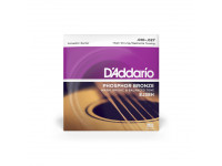 Conjunto de cordas para guitarra acústica  D'Addario EJ38H 10-27 High Strung/Nashville Tuning, Phosphor Bronze 