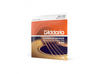 Conjunto de cordas para guitarra acústica  D'Addario EJ42 16-56 Medium Resophonic, Phosphor Bronze 