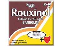  Rouxinol Jogo de Cordas Bandolim Laço R40 
