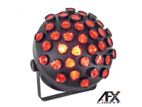  Afx Light   Projector Luz  c/ 27 Leds RGB 1.5W MULTI-LINE DMX MUSHROOM-2.0 