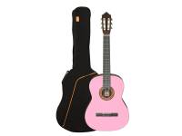 Guitarra Clássica (adulto) 4/4 Ashton SPCG44 Pink  
	Guitarra Clássica Ashton SPCG44 Pink com Saco
