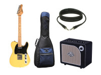  Austin  Pack de Guitarra ACT-250 Trans Butterscotch 