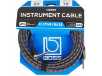 Cabo para guitarra BOSS BIC-25A Cabo Jack Premium 7.5m  Compra os teus Cabos BOSS na Egitana, Fazemos Entregas Rápidas, Somos uma Loja Portuguesa - Garantia Vitalicia da BOSS.