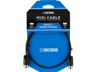 Cabo midi BOSS BMIDI-PB3 Cabo MIDI Multi-Direcional Premium 1m 