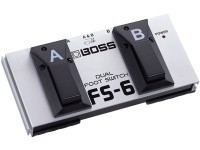 Comutador BOSS FS-6 Pedal Footswitch Duplo Universal  B-Stock 