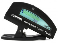 Afinador para Guitarra  Afinador de Clip BOSS TU-10 BK Premium 