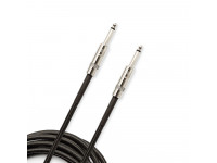 Cabo de Instrumento D'Addario Cabo Braided PW-BG-10BK Utilizando lo último en tecnología de fabricación de cables, los cables de instrumentos trenzados de la serie personalizada de D'Addario cuentan con un conductor de cobre coaxial libre de oxígeno con dos capas de blindaje impenetrable que rechaza el ruido formulado para baja capacitancia. La menor capacitancia del cable permite transmitir el brillo, la presencia y el carácter de su instrumento con la máxima transparencia. Además, la trenza de nailon protege el cable de abrasiones, cortes y torceduras. Nada debe interponerse entre su instrumento y el amplificador, incluido su cable. Cabo de Instrumento D'Addario Cabo Braided PW-BG-10BK Utilizando lo último en tecnología de fabricación de cables, los cables de instrumentos trenzados de la serie personalizada de D'Addario cuentan con un conductor de cobre coaxial libre de oxígeno con dos capas de blindaje impenetrable que rechaza el ruido formulado para baja capacitancia. La menor capacitancia del cable permite transmitir el brillo, la presencia y el carácter de su instrumento con la máxima transparencia. Además, la trenza de nailon protege el cable de abrasiones, cortes y torceduras. Nada debe interponerse entre su instrumento y el amplificador, incluido su cable.