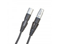  Cabo de microfone D'Addario cabo PW-MS-10 XLR 