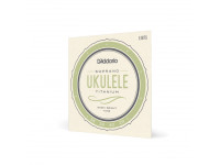 Cordas para Ukulele D'Addario EJ87S Titanium Ukulele Strings, Soprano 