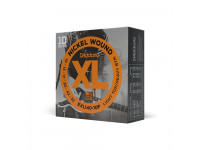 Jogo de cordas .010 D'Addario EXL140-10P 10-52 Light Top/Heavy Bottom, XL Nickel Electric Guitar Strings 10-Pack Jogo de cordas .010 D'Addario EXL140-10P 10-52 Light Top/Heavy Bottom, XL Nickel Electric Guitar Strings 10-Pack