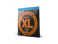  Conjunto de cordas para Baixo D'Addario EXL160S 50-105 Medium, Short Scale, XL Nickel Bass Strings 