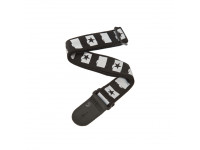 Correia para guitarra / baixo D´Addario  Guitar Strap 50C01 Rockstar  