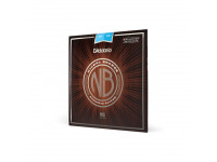 Jogo de cordas .012 D'Addario NB1252BT 12-52 Light Balanced Tension, Nickel Bronze Acoustic Guitar Strings Jogo de cordas .012 D'Addario NB1252BT 12-52 Light Balanced Tension, Nickel Bronze Acoustic Guitar Strings