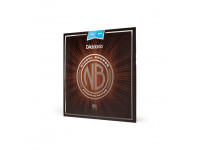 Jogo de cordas .012 D'Addario NB1253 12-53 Light, Nickel Bronze Acoustic Guitar Strings 