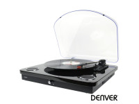  Denver  33/45/78RPM Vintage 5W Preto 