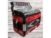 Concertina Dino Baffetti Supertuga Vermelho Clássico  