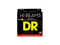 Conjunto de cordas para baixo elétrico DR Strings Hi-Beams MR-45 4 Cordas 45-105 Baixo Elétrico Conjunto de cordas para baixo elétrico DR Strings Hi-Beams MR-45 4 Cordas 45-105 Baixo Elétrico