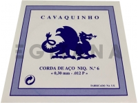  Dragão Corda de Aço Niq. Cavaquinho Nº6 (012P) 