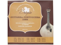  Dragão Guitarra Portuguesa Lisboa  
	Conjunto de Cordas Para Guitarra Portuguesa Lisboa

	Conjunto completo de 12 cordas

	2x cadeia B / SI: 009P

	2x string A / LA: 010P

	2x cadeia E / MI: 013P

	1x string B / SI: 020W

	1x string B / SI: 009P

	1x string A / LA: 024W

	1x string A / LA: 010P

	1x string D / RE: 036W

	1x string D / RE: 018W

	Todas as cordas com final de loop
