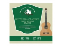 Conjunto de cordas para guitarra clássica Dragão Nylon Supreme Branco Conjunto de cordas para guitarra clássica Dragão Nylon Supreme Branco