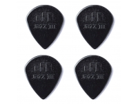  Dunlop 47R3S Nylon Jazz III Black 1.38mm (pack 4)  