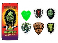  Dunlop Caixa em metal com 6 palhetas KIRK HAMMETT  