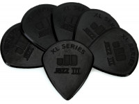  Dunlop  Jazz III XL 1.38mm Black Stiffo 6-Pack  