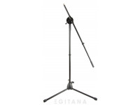 Suporte para microfone Egitana MS-2005 
	
		
			Máx. Altura com braço: aprox. 210 cm
	
	
		
			Peso: 1.60 kg
	
	
		
			Cor: Preto
	

