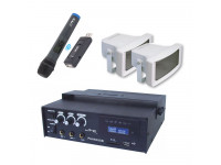  Egitana  Pack Amplificador/Altifalante Corneta/Microfone  