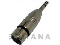 Egitana Xlr femea para Jack Stereo adaptador 