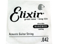 Corda para guitarra acustica  Elixir .042 Western guitar  