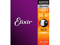  Elixir Nanoweb Extra Light Acoustic 