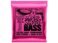  Ernie Ball 2834 Super Slinky 
	Cordas de baixo elétrico

	Bitolas: 045-065 - 080-100

	Som redondo, nítido e redondo
