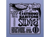 Jogos de cordas para guitarra baritono Ernie Ball 2839 Slinky Baritone 13-72  