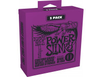  Ernie Ball  SLINKY PURPLE 11-48 TRIPACK (3)  