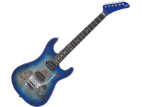  EVH  5150 Deluxe Burl Aqua Burst 