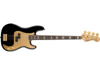  Fender SQ 40th Anniversary Precision Bass Gold Edition Laurel Fingerboard Black 