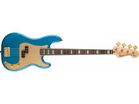  Fender SQ 40th Anniversary Precision Bass Gold Edition Laurel Fingerboard Lake Placid Blue 